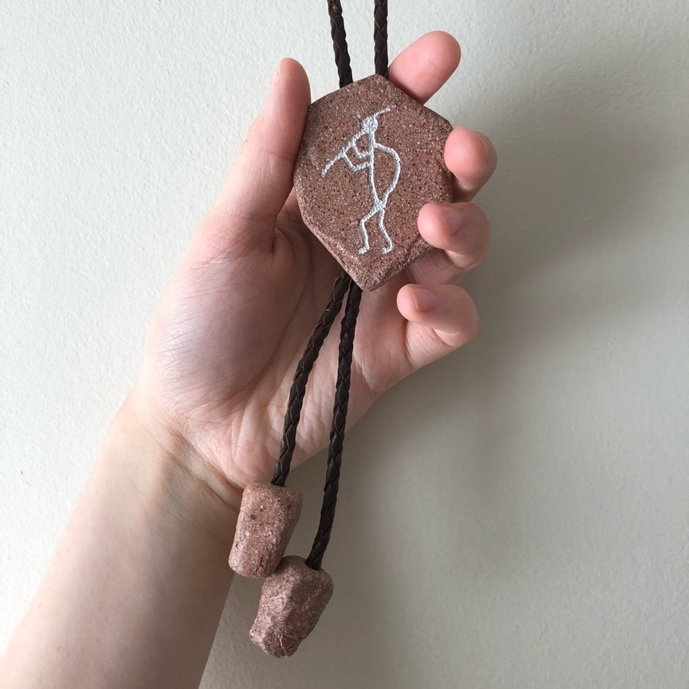Bolo style necklace
